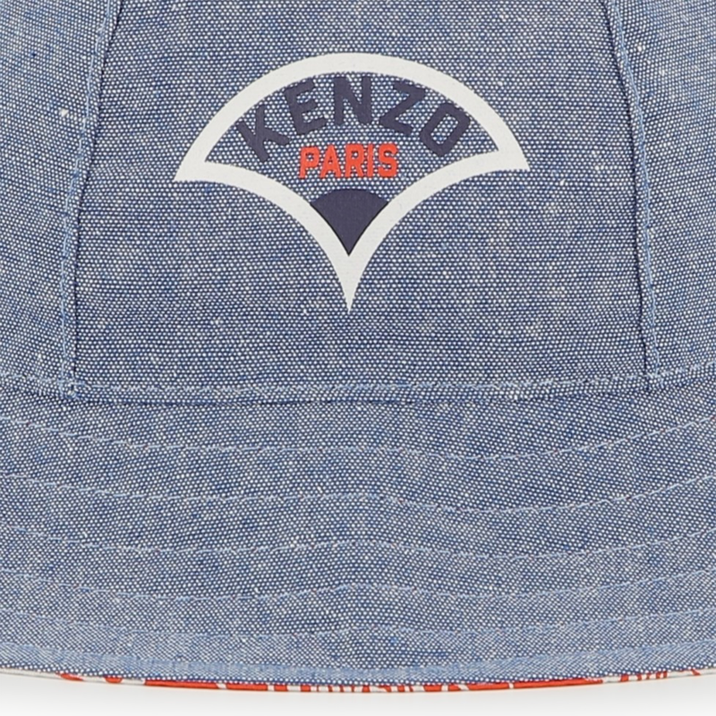 Bob réversible en coton KENZO KIDS 
                    UNISEXE