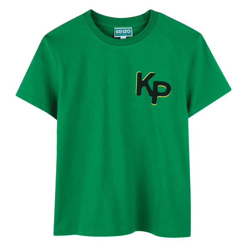 T-shirt coton manches courtes KENZO KIDS 
                    GARCON