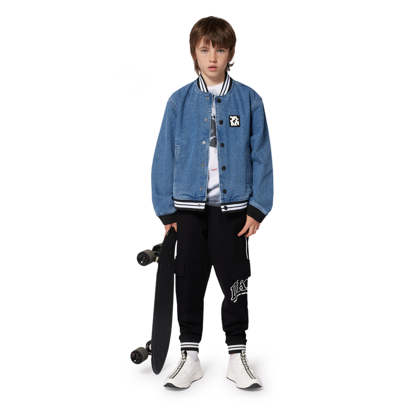 Veste en jean pressionnée DKNY 
                    GARCON