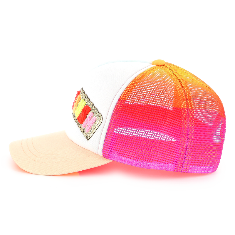 Casquette avec badge bouclette BILLIEBLUSH 
                    FILLE