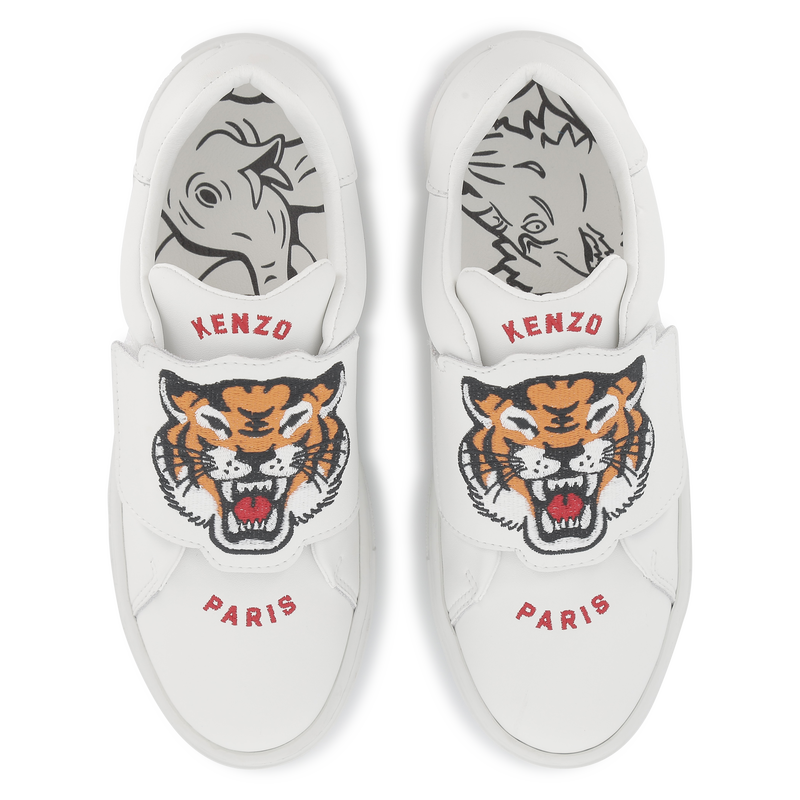 Baskets à fermeture par bandes auto aggripantes  e KENZO KIDS 
                    UNISEXE
