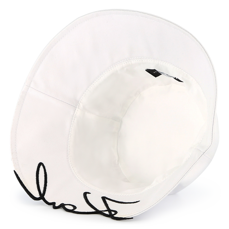 Bob brodé KARL LAGERFELD KIDS 
                    FILLE